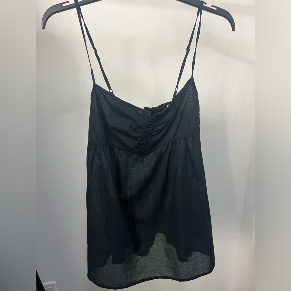 G Star Raw - black, sleeveless cotton top. Never worn.